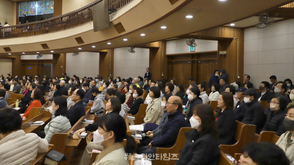 ▲‘2026 50일 기도학교’ 마지막 날 모습