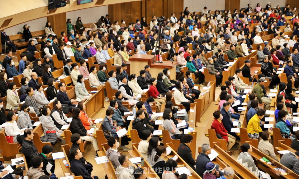 ▲‘2026 50일 기도학교’ 마지막 날 모습