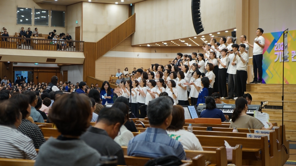 ▲대전 한빛교회, '2026 기도 컨퍼런스' 저녁 집회