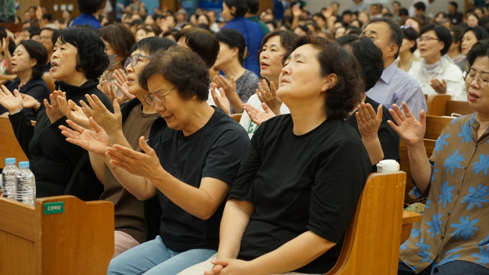▲대전 한빛교회, '2026 기도 컨퍼런스' 저녁 집회