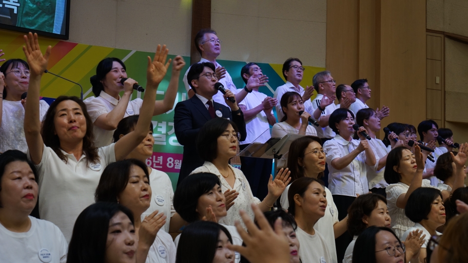 ▲대전 한빛교회, '2026 기도 컨퍼런스' 저녁 집회