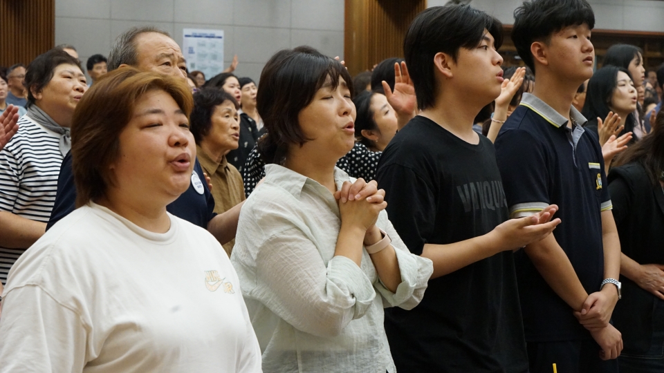 ▲대전 한빛교회, '2026 기도 컨퍼런스' 저녁 집회
